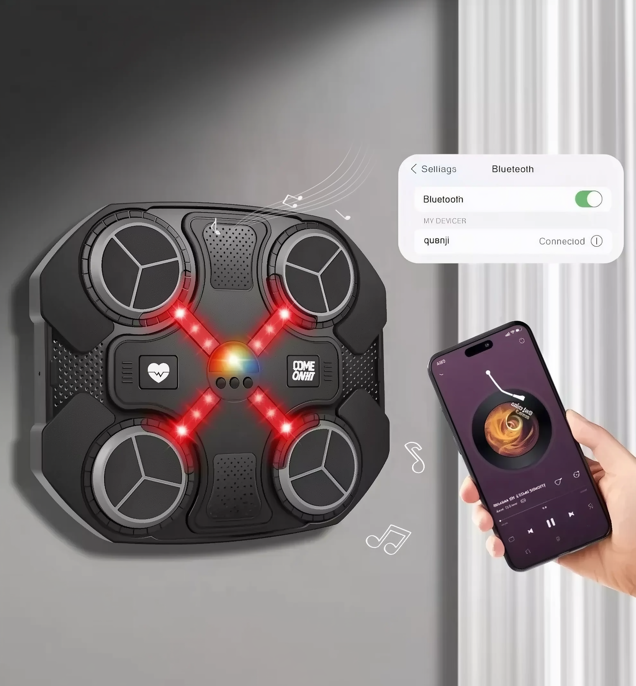 Máquina de Boxeo · Punchbeat · FitTech Sports + ENVIO GRATIS