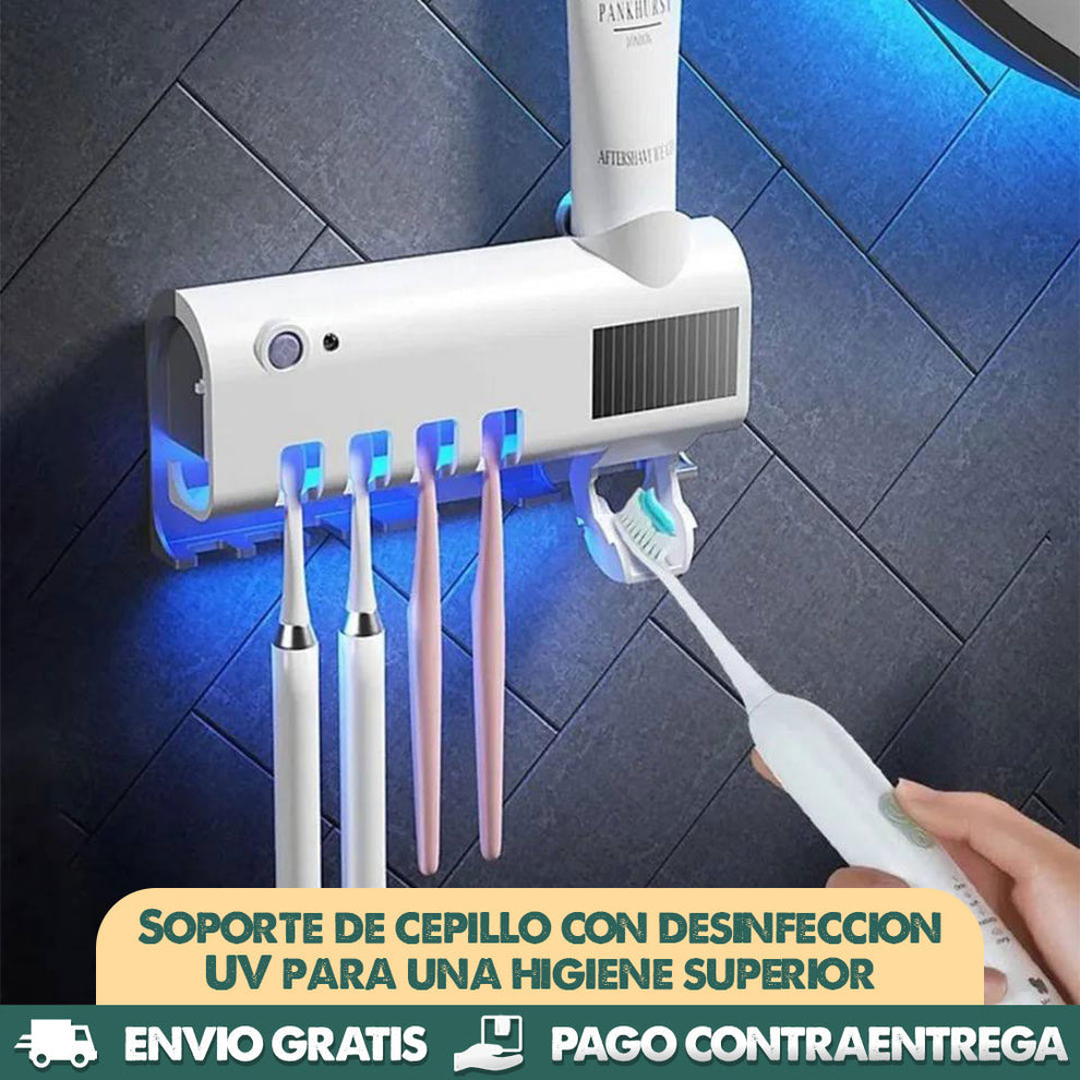 ESTERILIZADOR Y SOPORTE DE CEPILLOS + ENVIO GRATIS 🚚